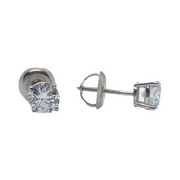 Studs 1ct diamante natural