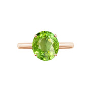 Anillo solitario uñas